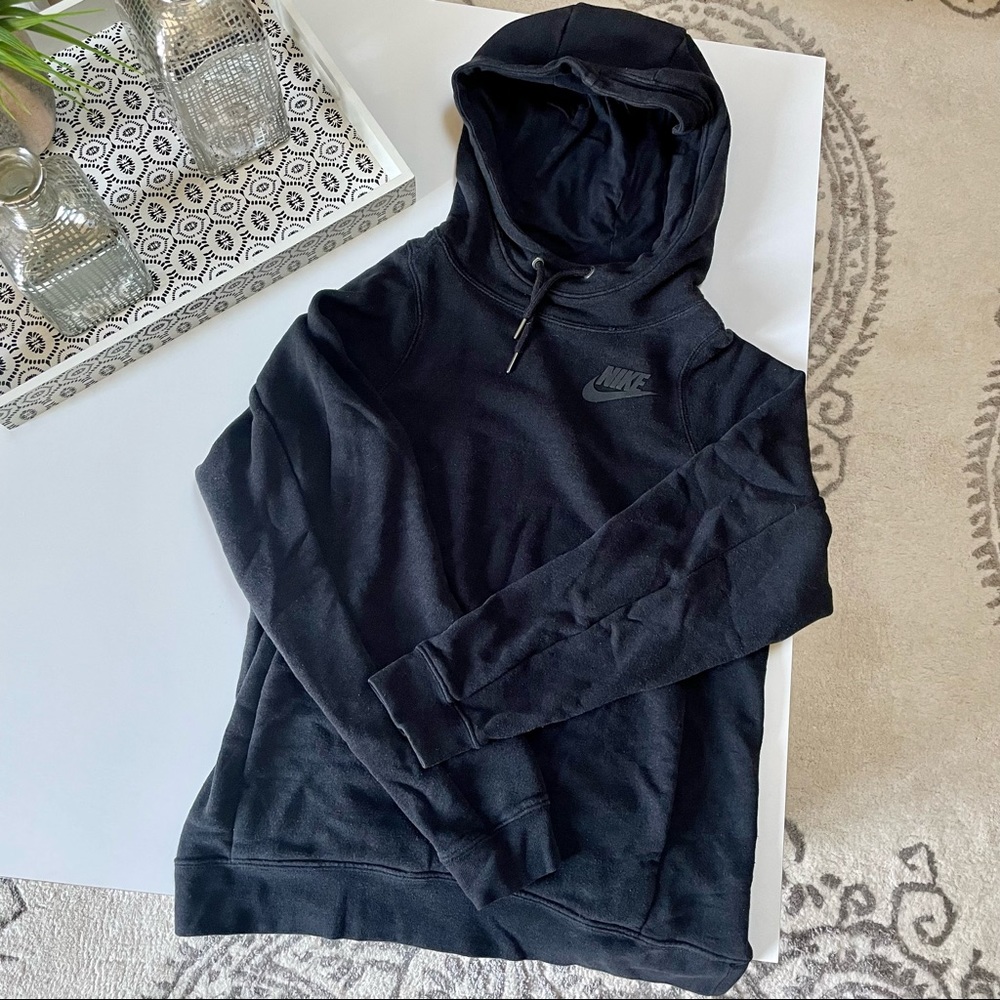 Nike Black Womens Hoodie Sweatshirt